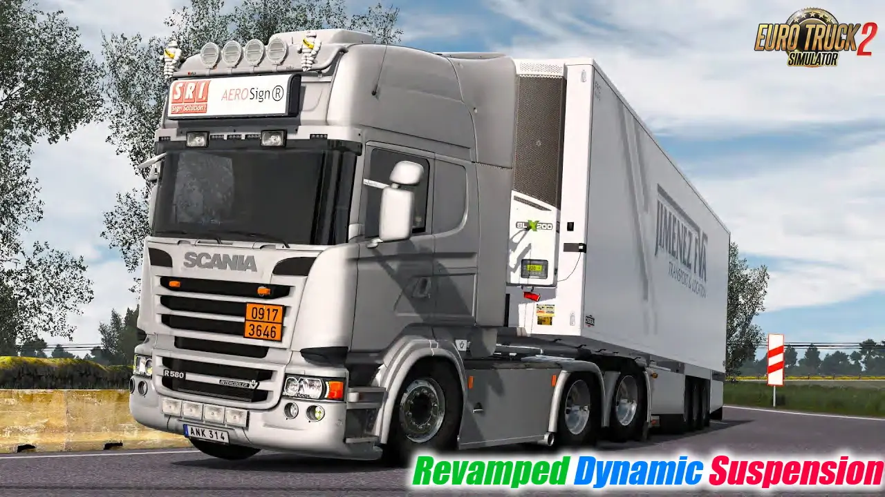Revamped Dynamic Suspension v6.4.5.12 (1.58.x) for ETS2