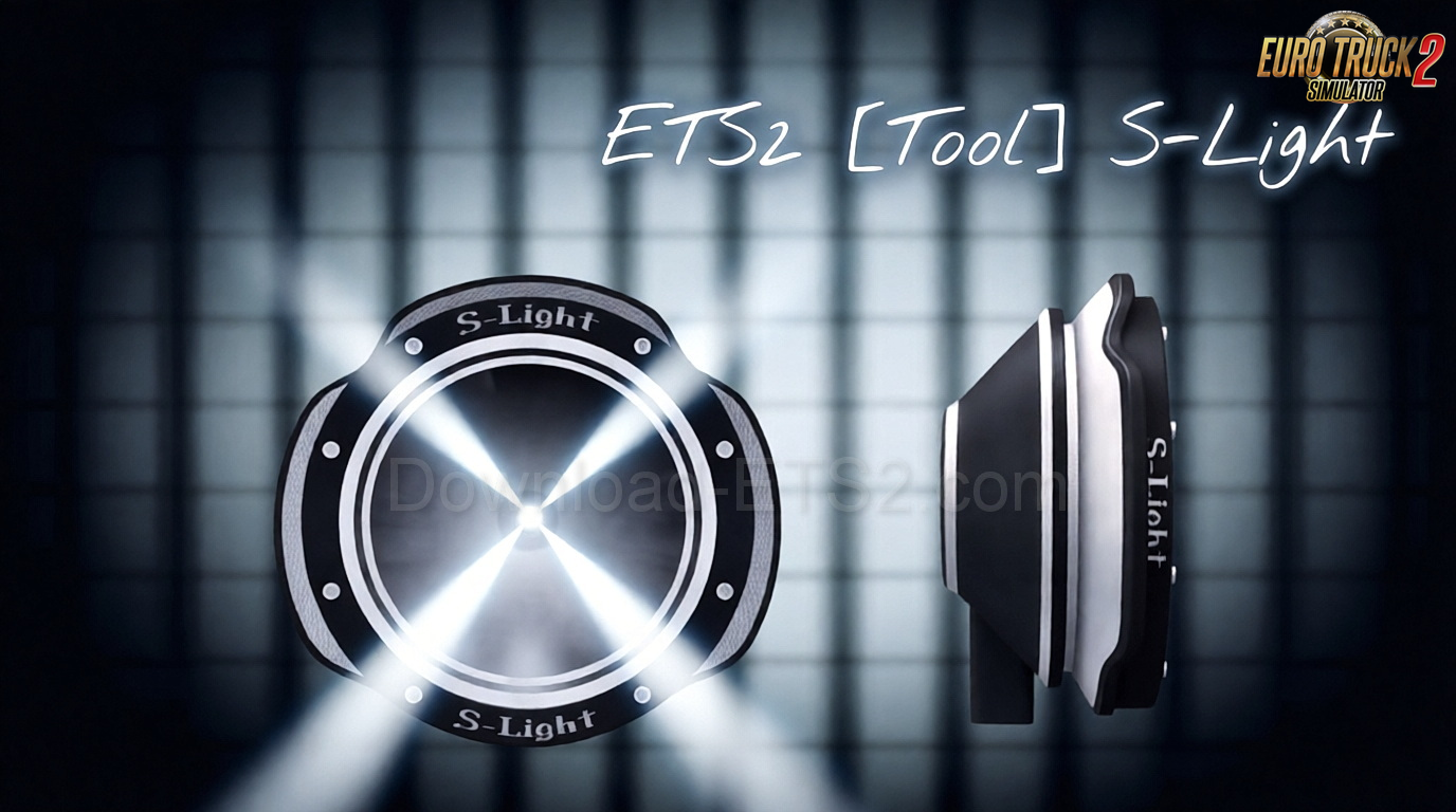S-Light with 3 High Beams v1.57 (1.57.x) for ETS2