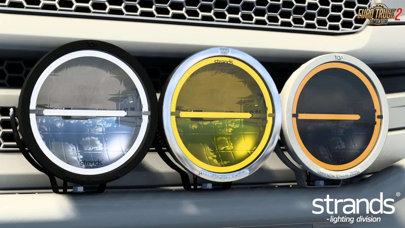 Strands Ambassador 9 LED Driving Light v1.1 (1.57.x) for ETS2