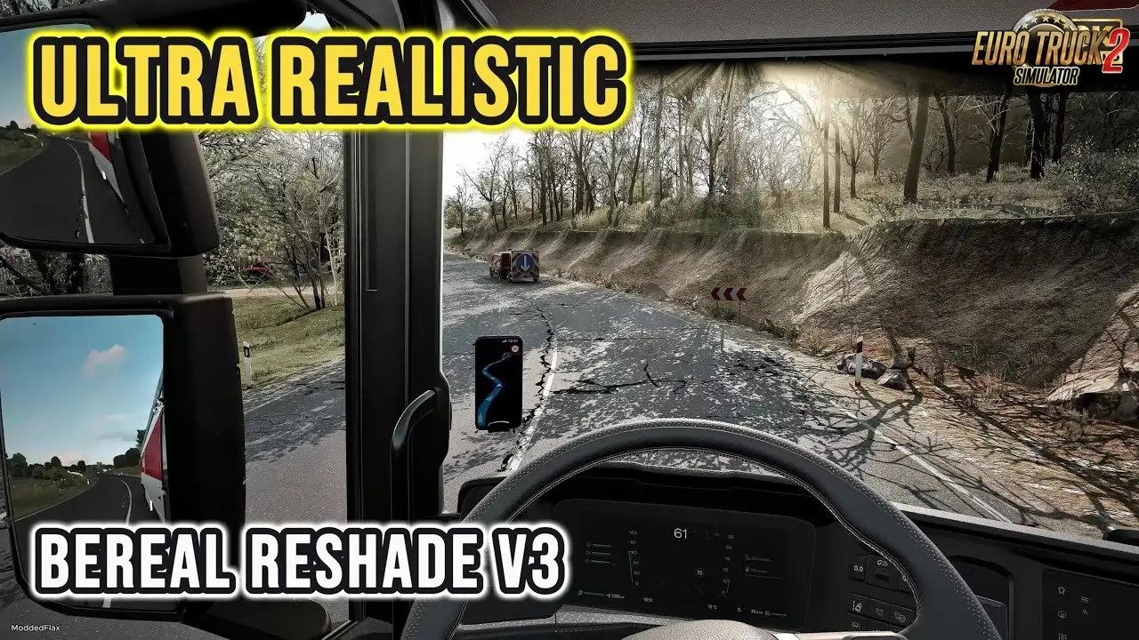 BeReal ReShade Ultra Realistic Graphics - Video Euro Truck 2