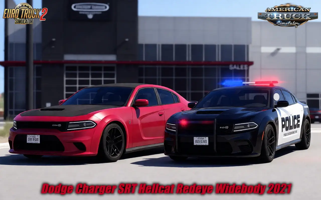 Dodge Charger SRT Hellcat Redeye Widebody 2021 v1.8 (1.57.x)