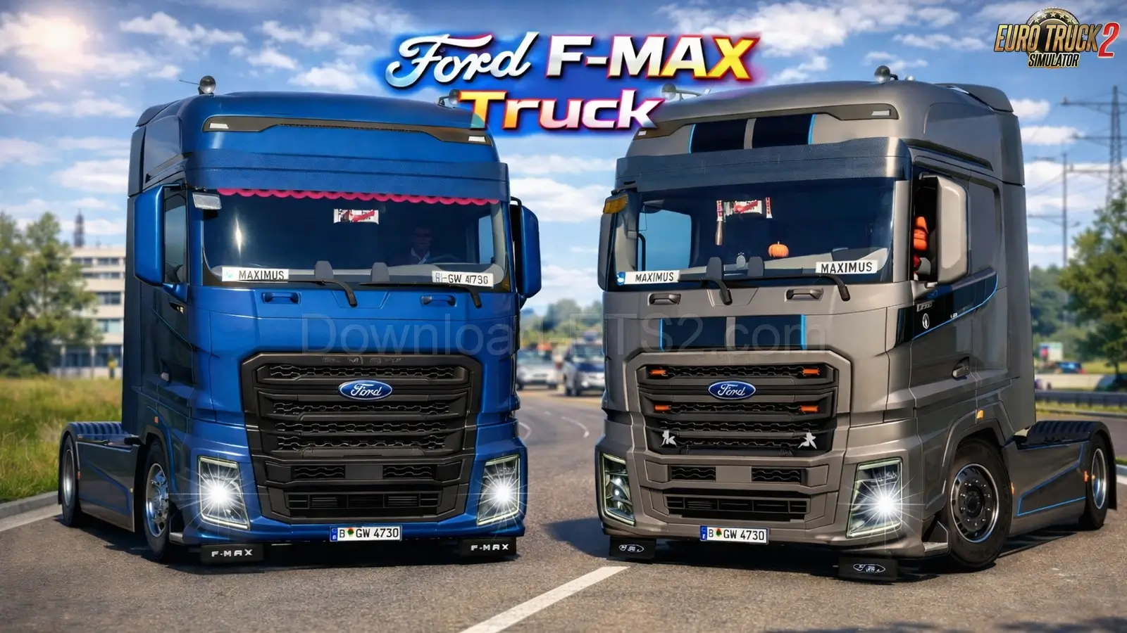 Ford F-MAX Truck v3.0 By SimulasyonTURK (1.58.x) for ETS2