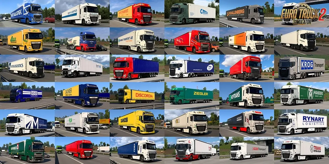 JAD AI Truck Traffic Pack v1.4 (1.57.x) for ETS2