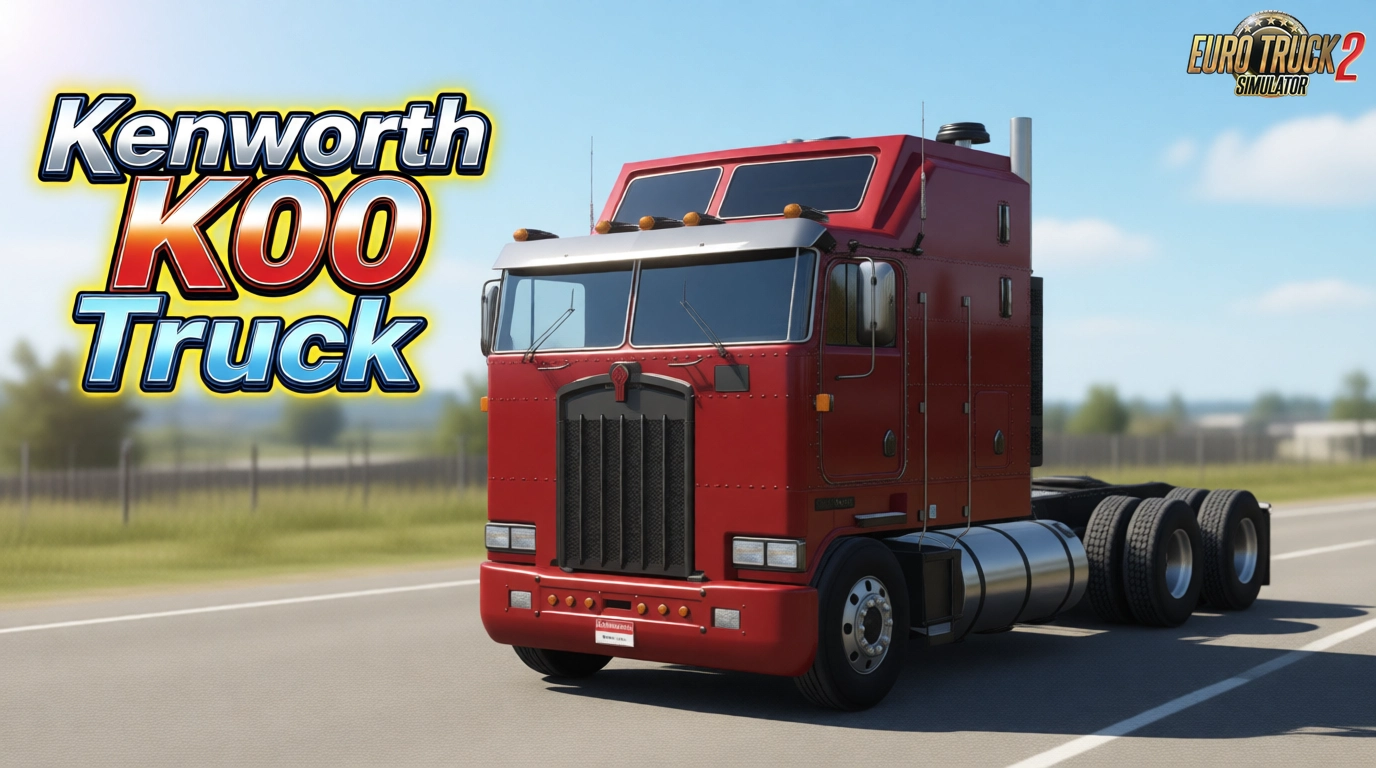 Kenworth K100 Truck v7.0 by CyrusTheVirus (1.57.x) for ETS2