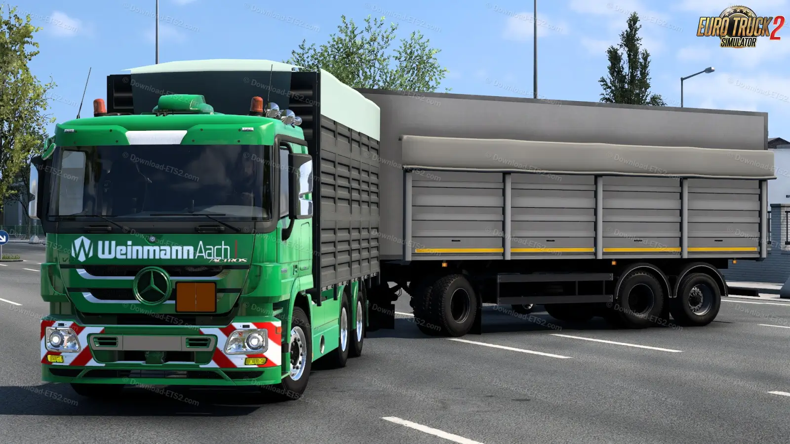 Mercedes Actros Grain Truck v1.0 (1.57.x) for ETS2