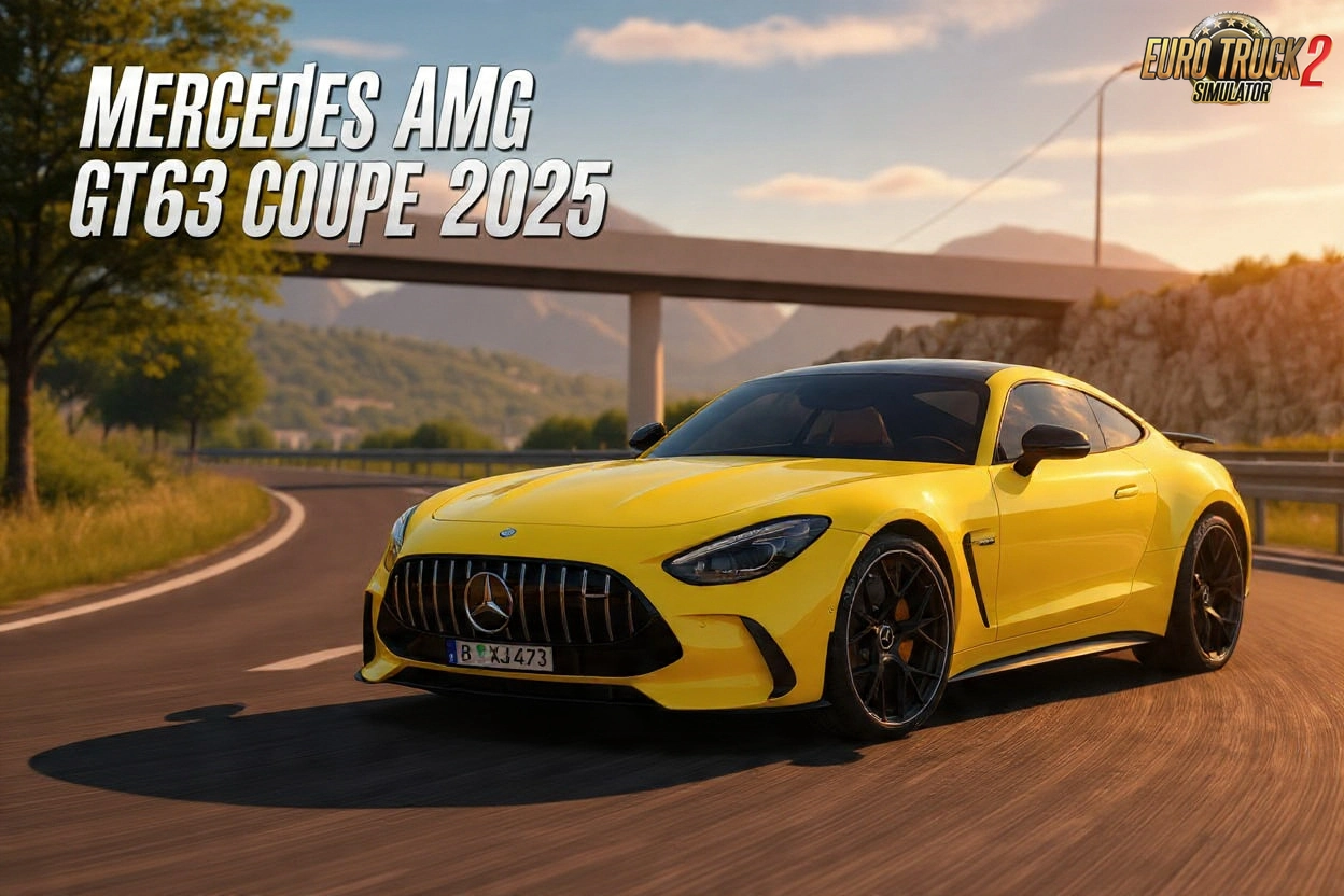 Mercedes AMG GT63 Coupe 2025 v1.1 (1.58.x) for ETS2