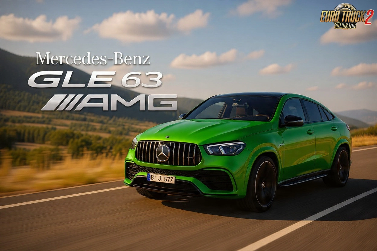 Mercedes-Benz GLE 63 S AMG 2025 v1.0 (1.57.x) for ETS2