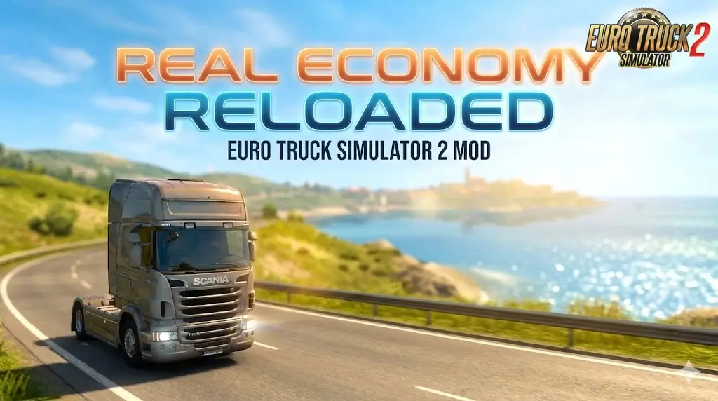 Real Economy Reloaded v1.57 (1.57.x) for ETS2