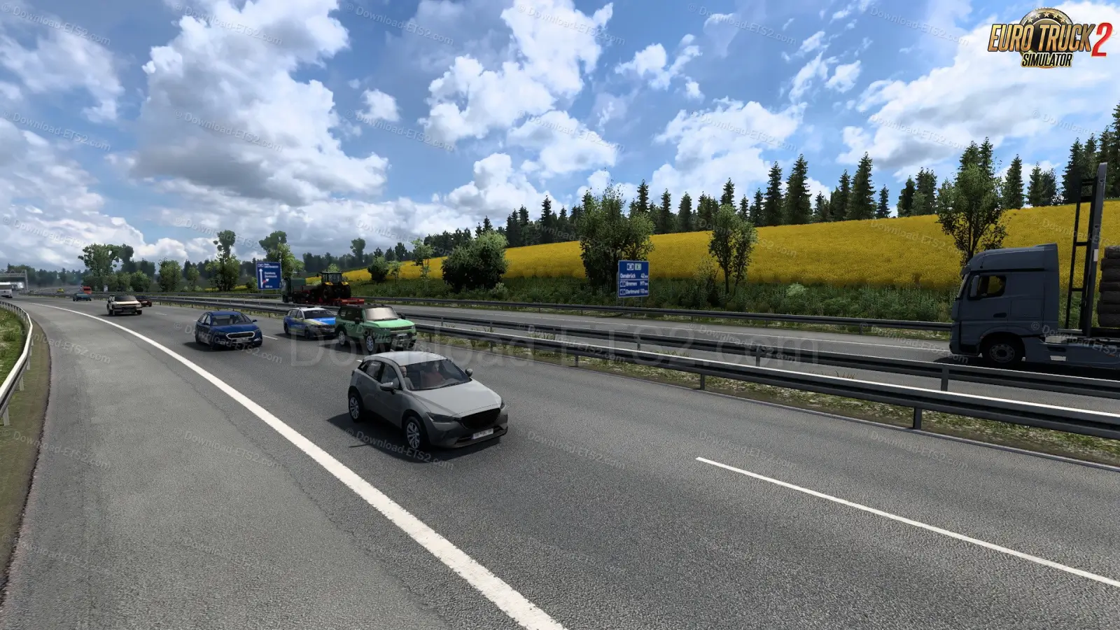 Real Life Traffic Density v1.1 (1.57.x) for ETS2