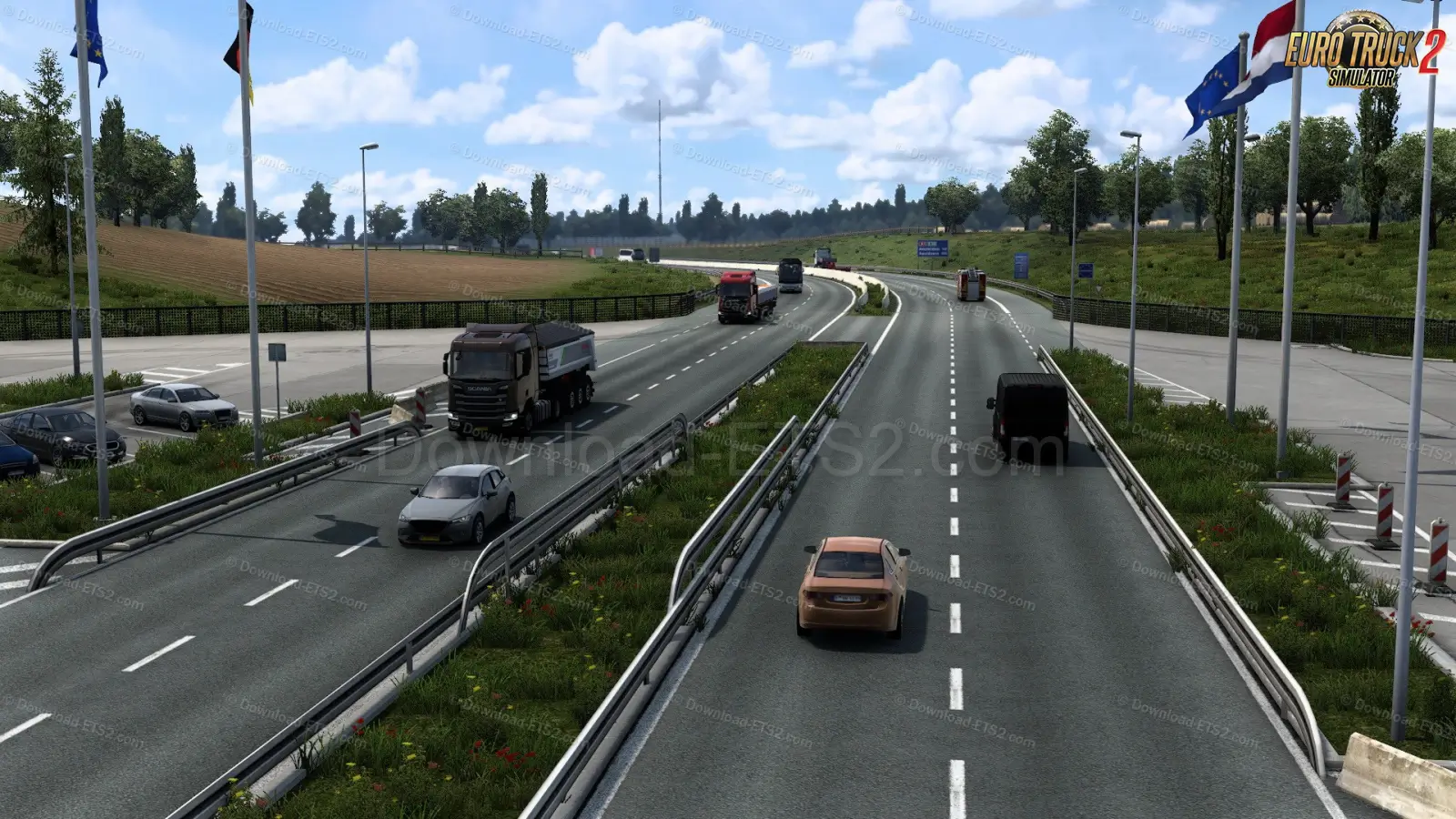 Real Life Traffic Density v1.1 (1.57.x) for ETS2