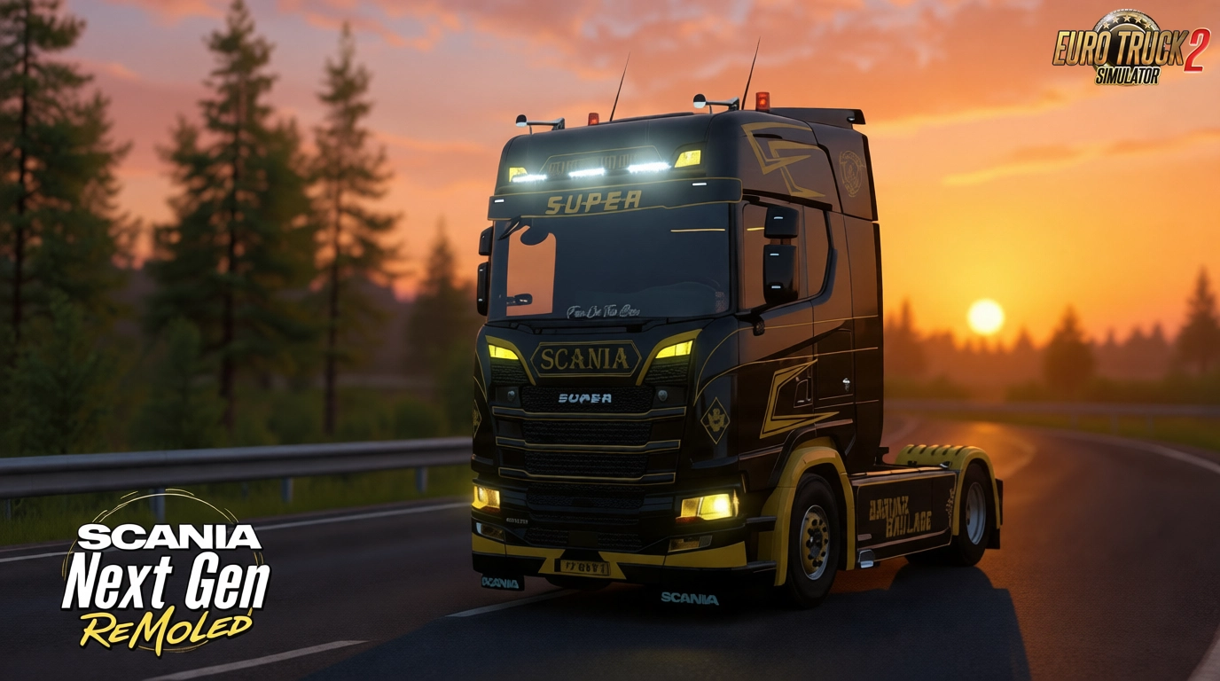 Scania Next Gen ReMoled v2.7 (1.57.x) for ETS2