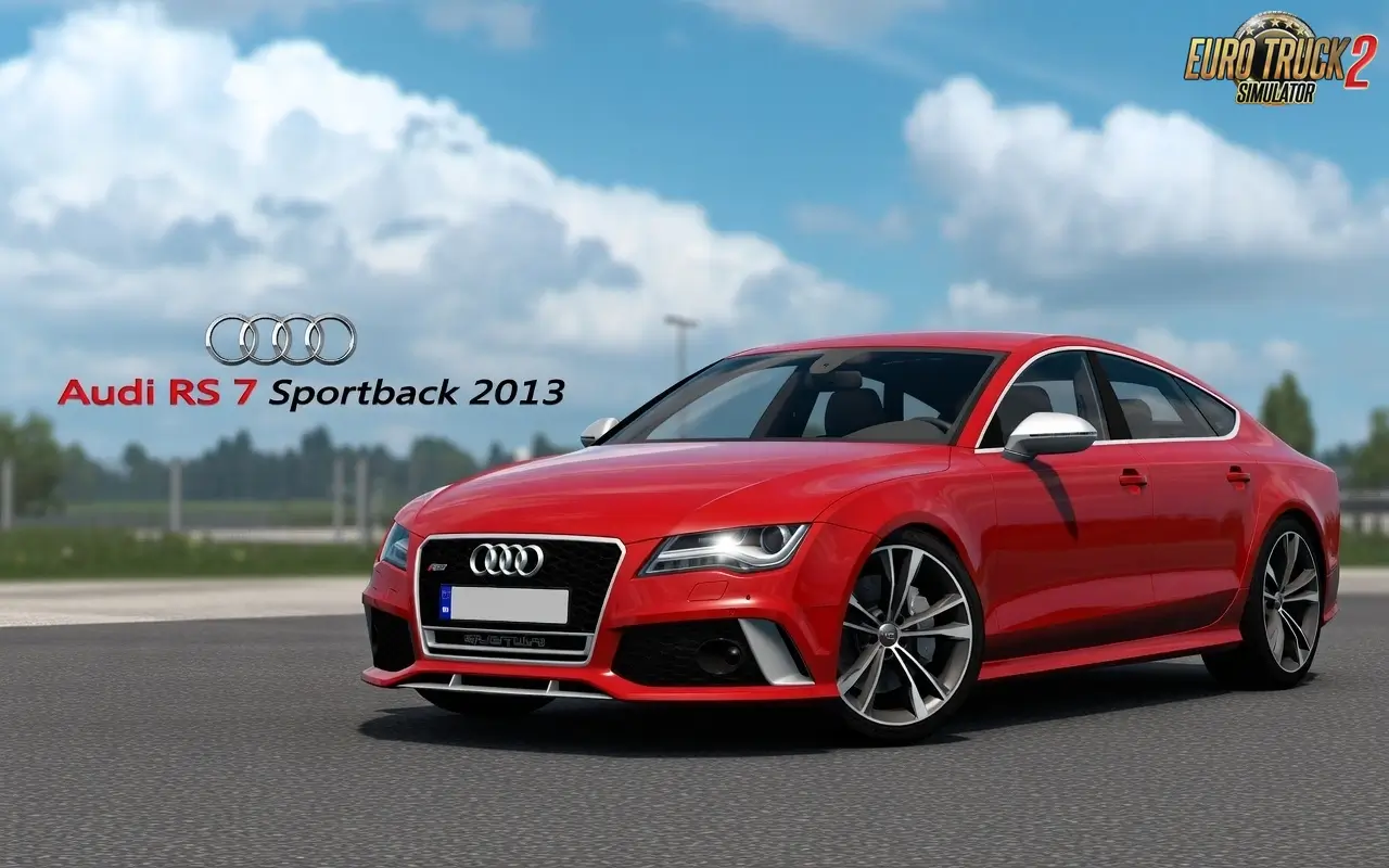 Audi RS 7 Sportback 2013 + Interior v5.0 (1.57.x) for ETS2