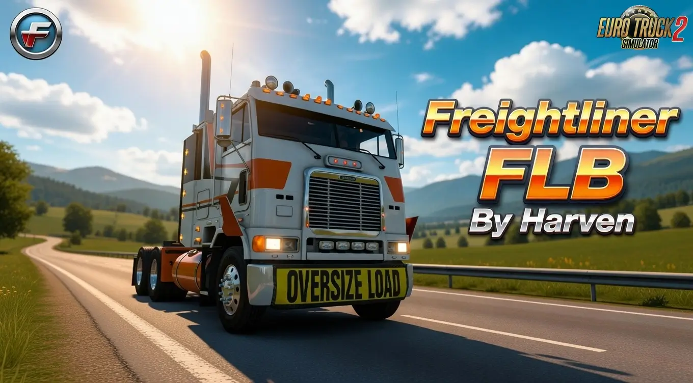 Freightliner FLB v2.0.28 Edit by Harven (1.58.x) for ETS2