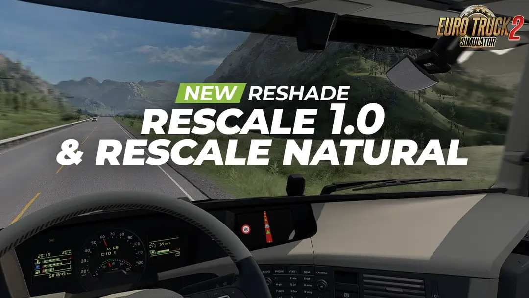 Rescale Preset v1.2 By xrbc (1.58.x) for ETS2