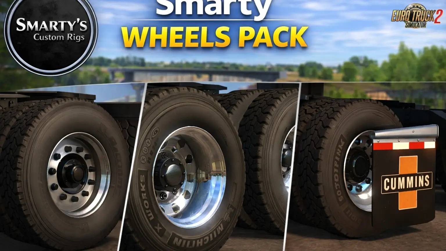 Smarty Wheels Pack v1.10.3 (1.58.x) for ETS2