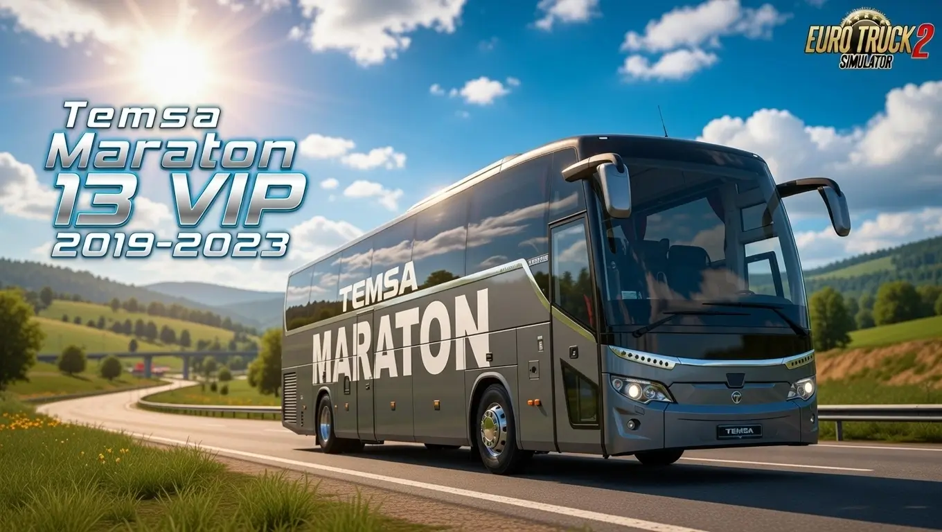 Temsa Maraton 13 VIP 2019-2023 Bus v1.4.3 (1.58.x) for ETS2