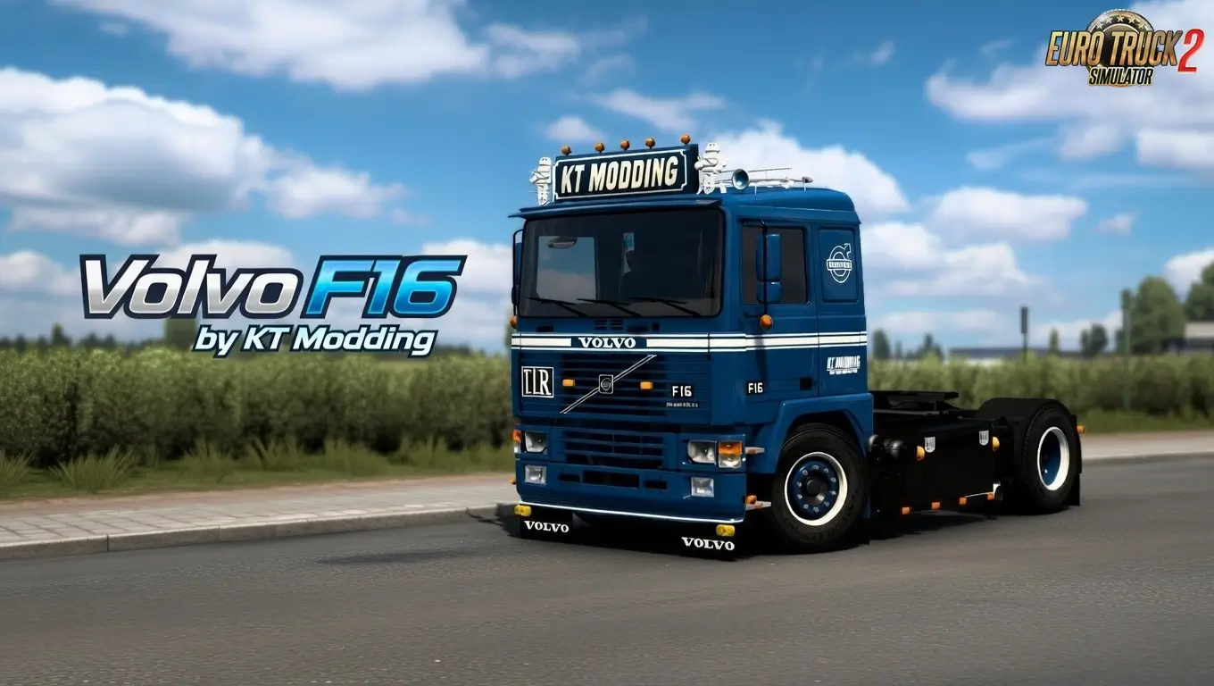 Volvo F16 Truck By KT Modding v2.0 (1.57.x) for ETS2