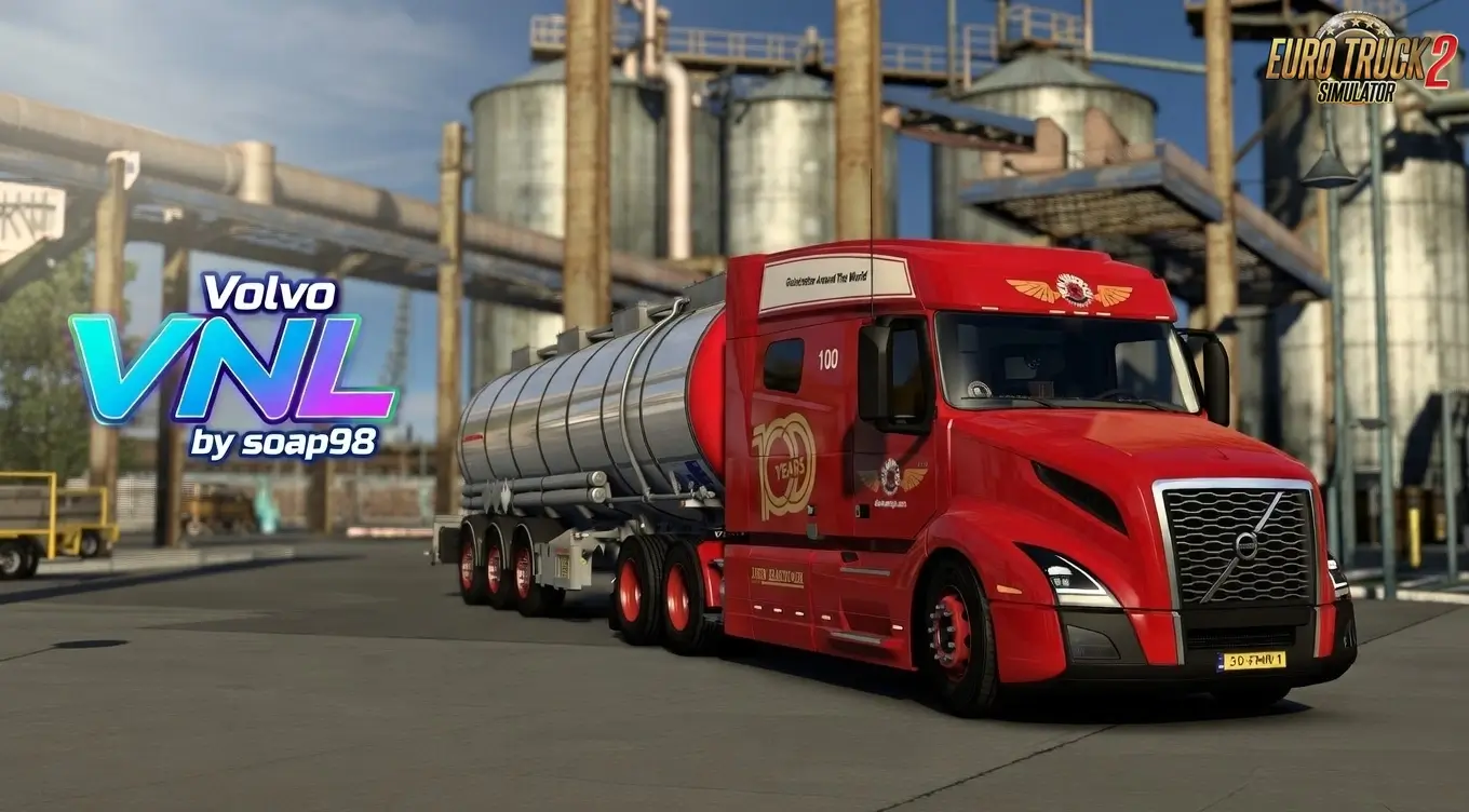 Volvo VNL by soap98 v1.3.7 (1.57.x) for ETS2