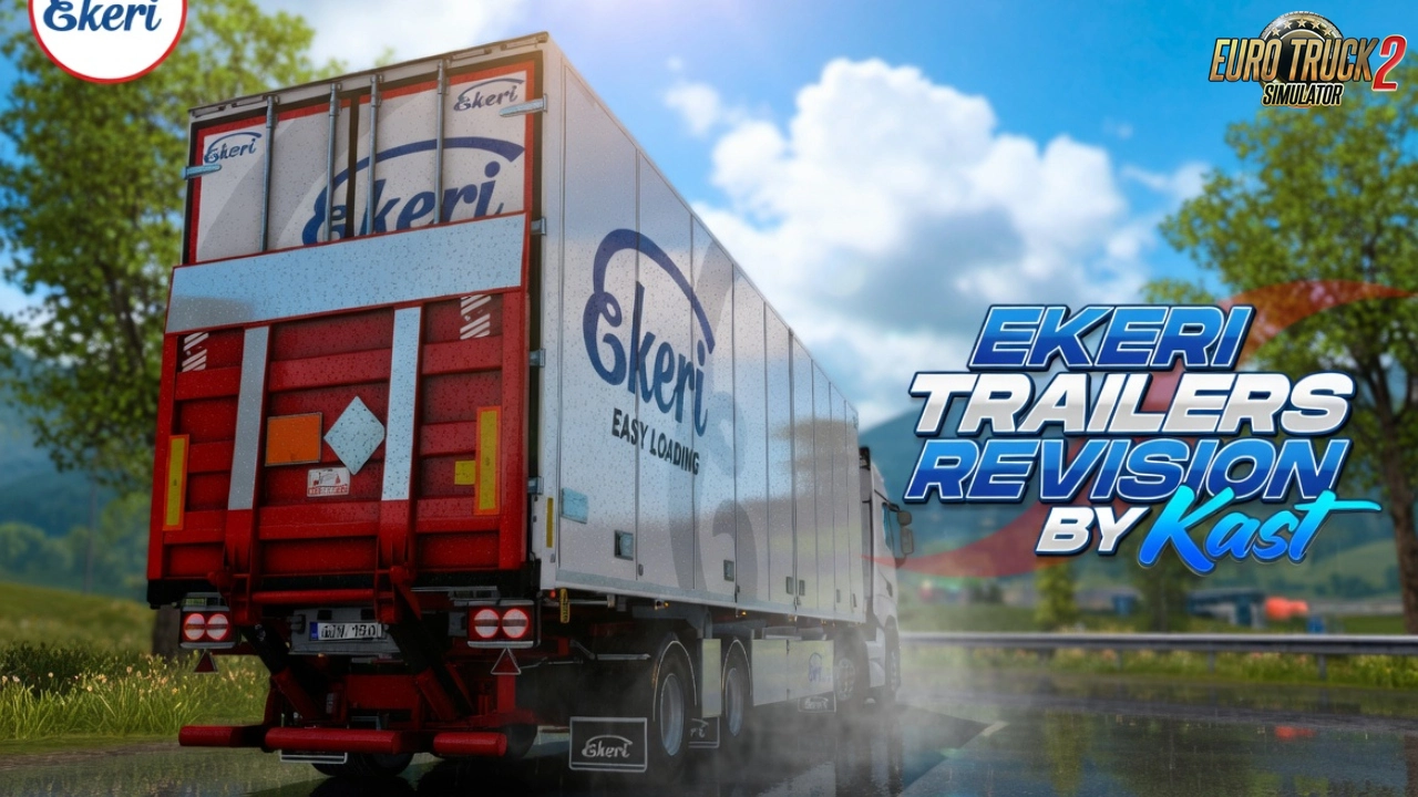 Ekeri Trailers Revision v1.3.6 By Kast (1.58.x) for ETS2