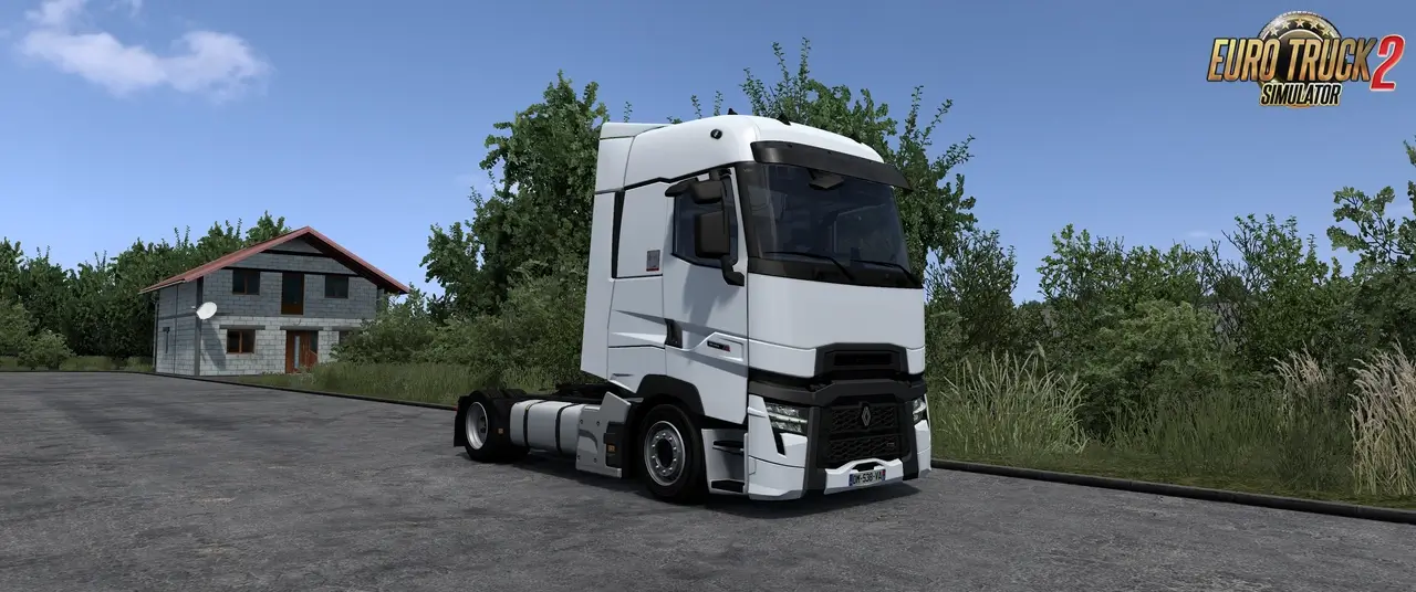 Low Deck Chassis Addon for SCS Renault Range T v1.9 (1.58.x)