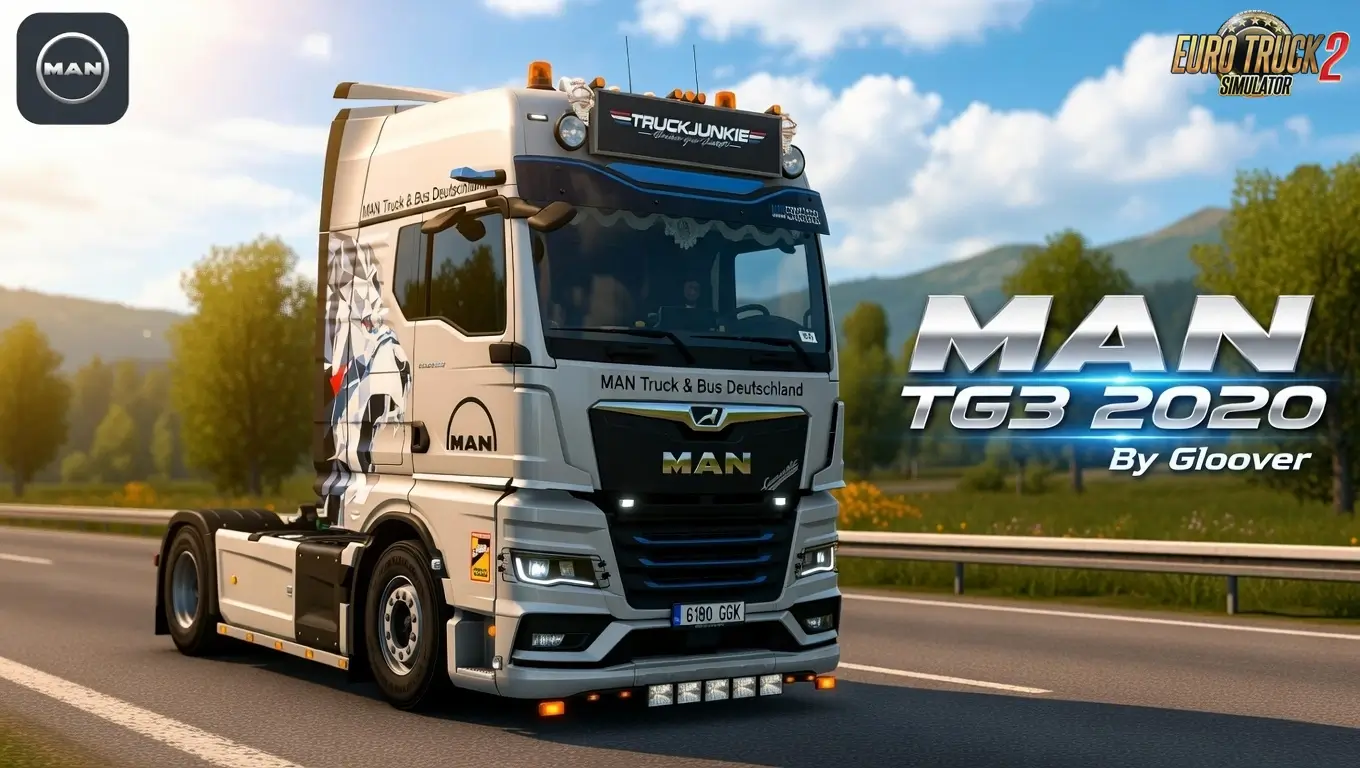MAN TG3 2020 Add-On v1.7 By Gloover (1.59.x) for ETS2
