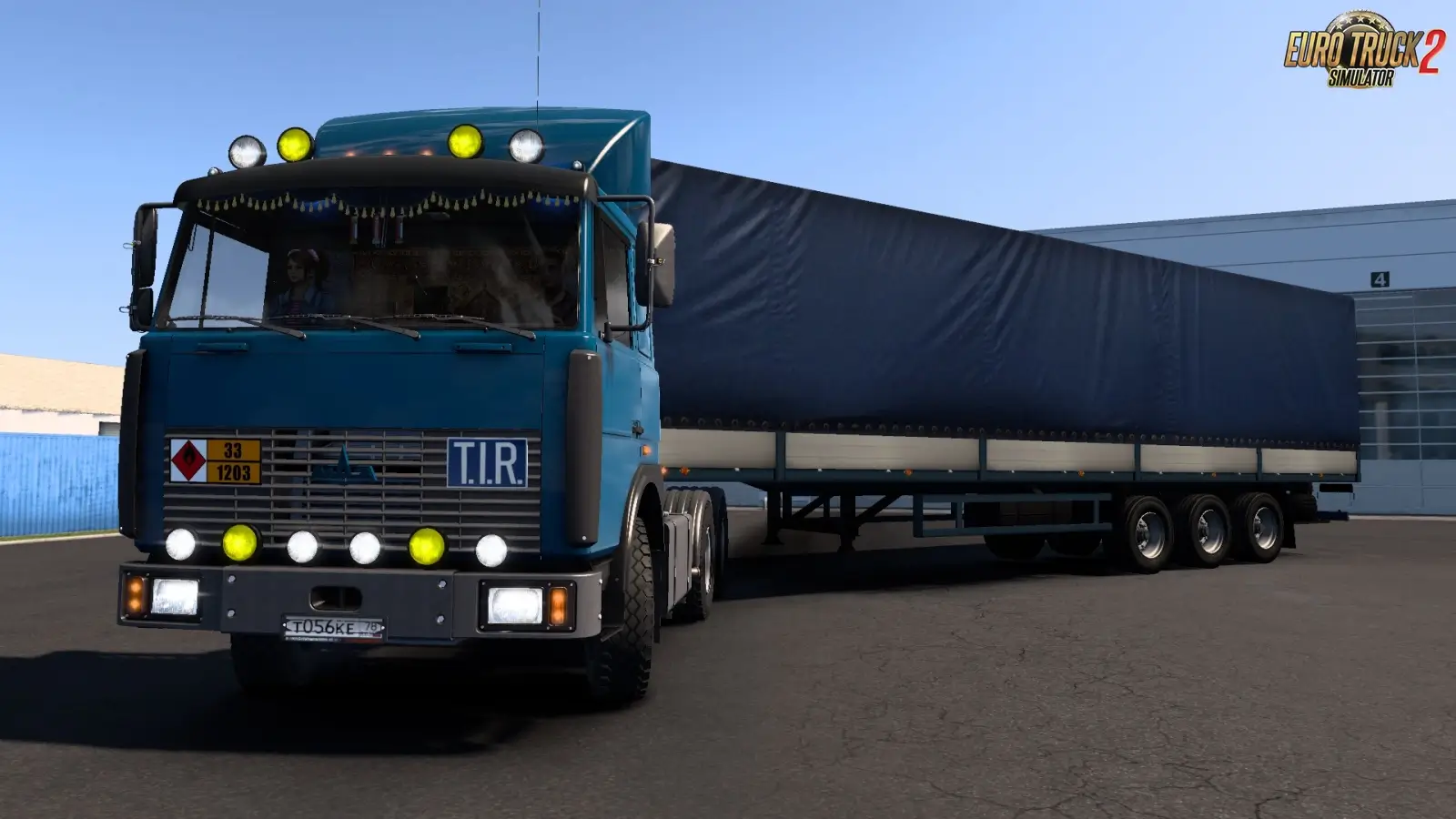 MAZ 6422 (1981) + Interior + Trailers v2.0 (1.58.x) for ETS2
