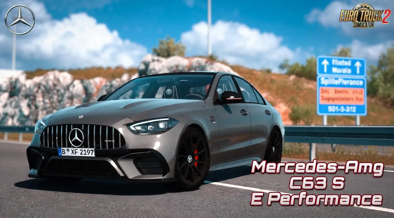 Mercedes-Amg C63 S E Performance v1.9 (1.58.x) for ETS2