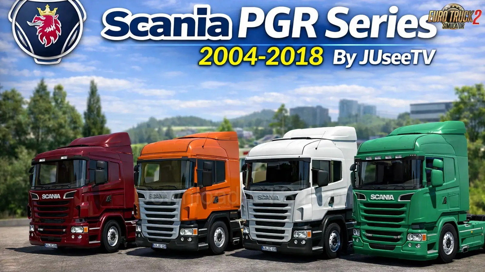 Scania PGR Series 2004-2018 Truck v1.6.3 (1.58.x) for ETS2