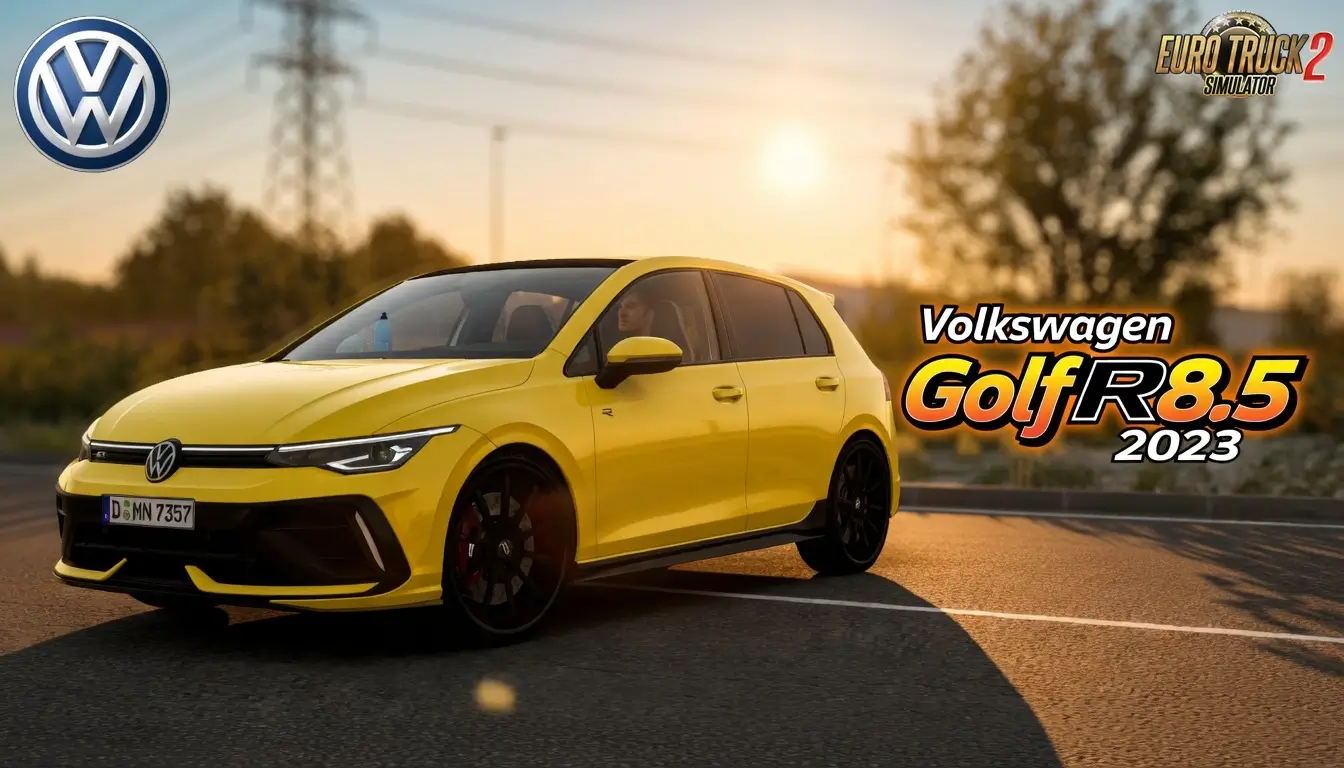 Volkswagen Golf R8.5 2023 v1.4 (1.58.x) for ETS2