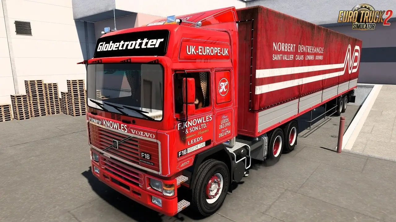 Volvo F Series Rigid + BDF v1.6 (1.58.x) for ETS2