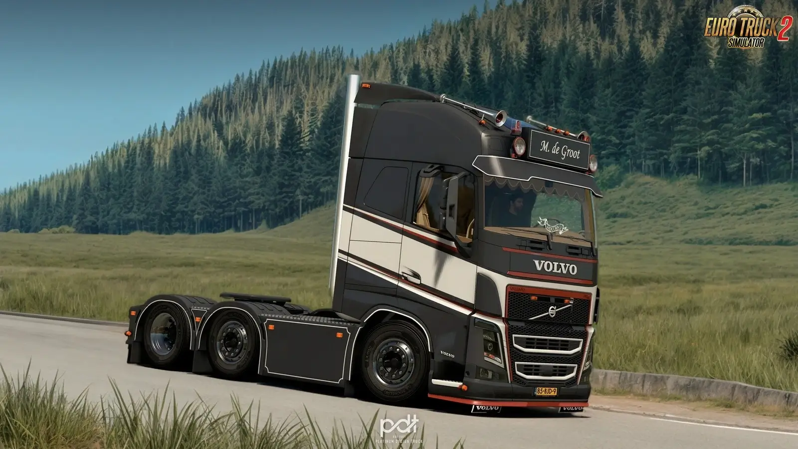 Volvo FH4 M.de Groot + Interior v15.0 (1.58.x) for ETS2