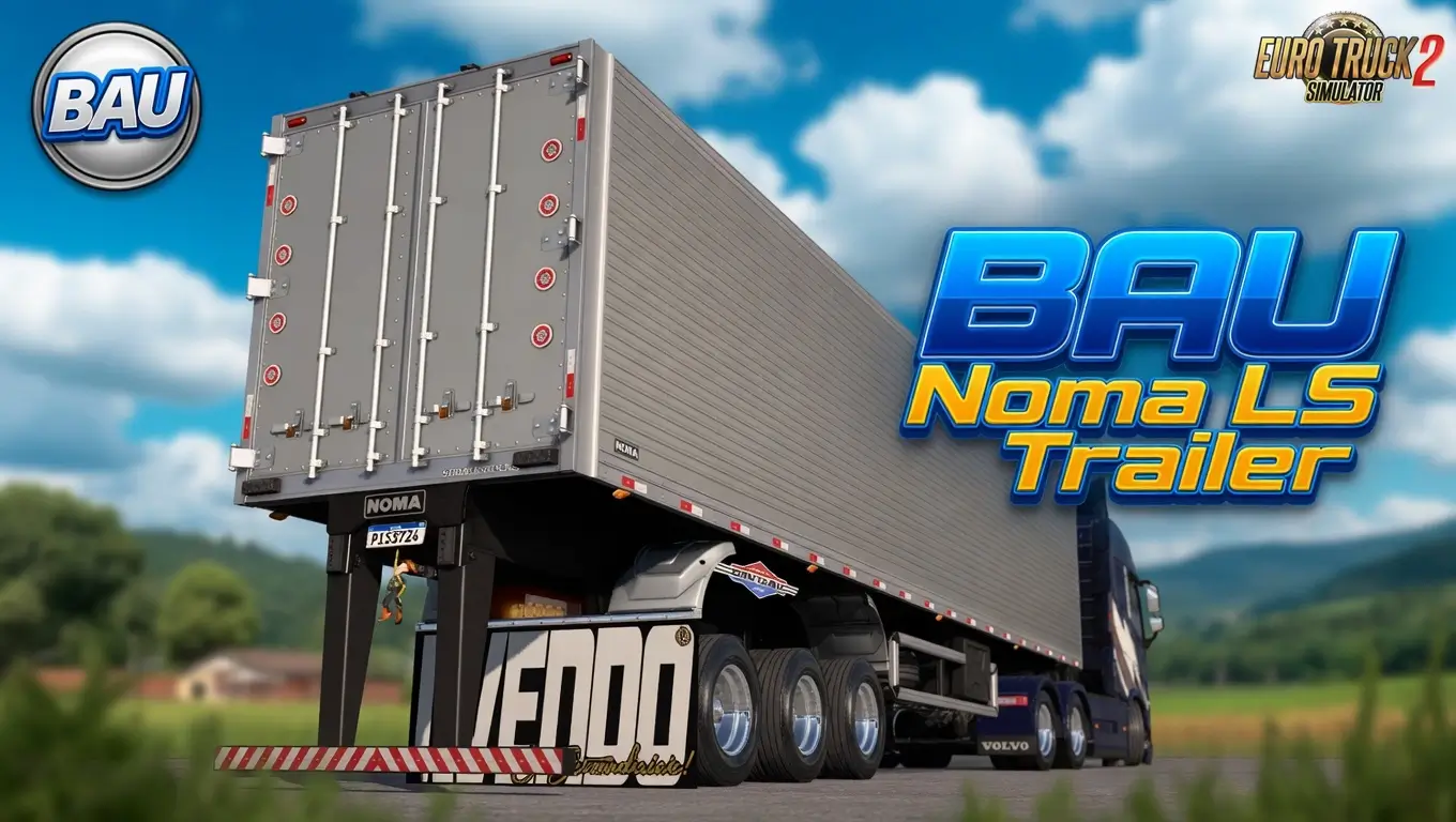 BAU Noma LS Trailer v2.0 (1.59.x) for ETS2