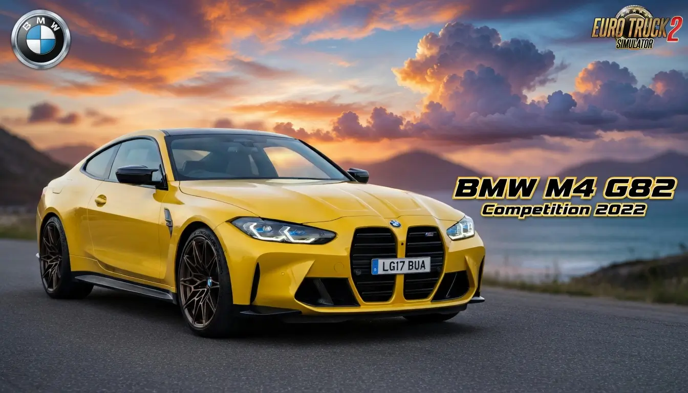 BMW M4 G82 Competition 2022 v2.4  (1.58.x) for ETS2
