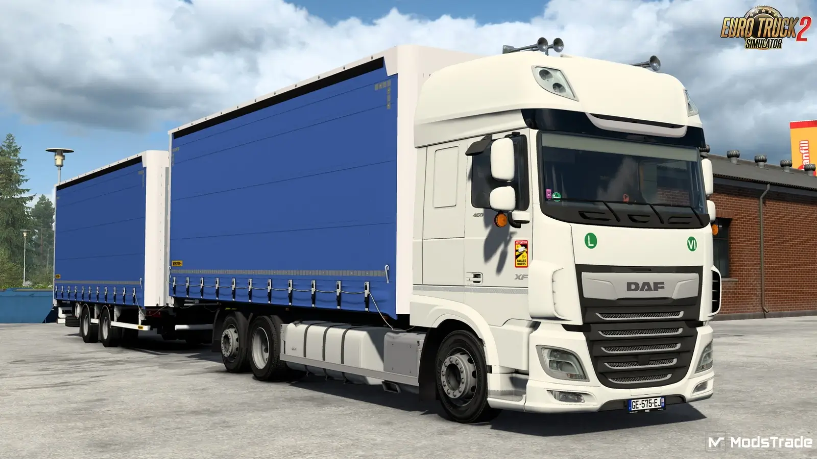 DAF XF106 MegaMod Rework v1.0 (1.58.x) for ETS2