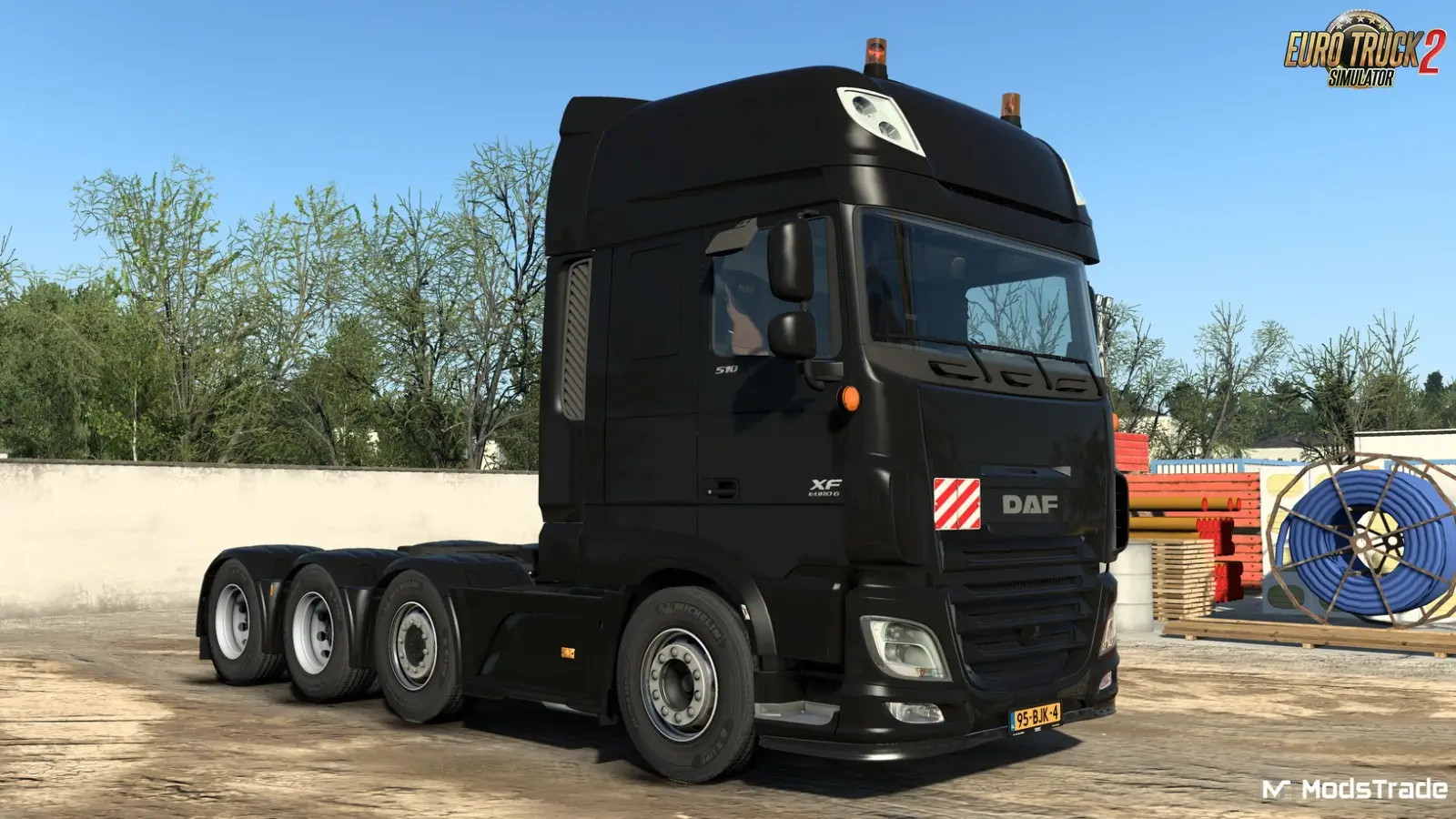 DAF XF106 MegaMod Rework v1.0 (1.58.x) for ETS2