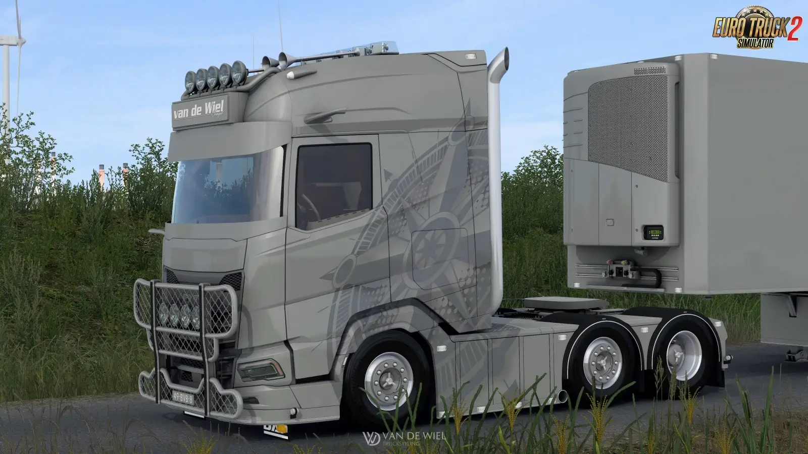 DAF XG+ 530 Van de Wiel Truck v5.0 (1.58.x) for ETS2