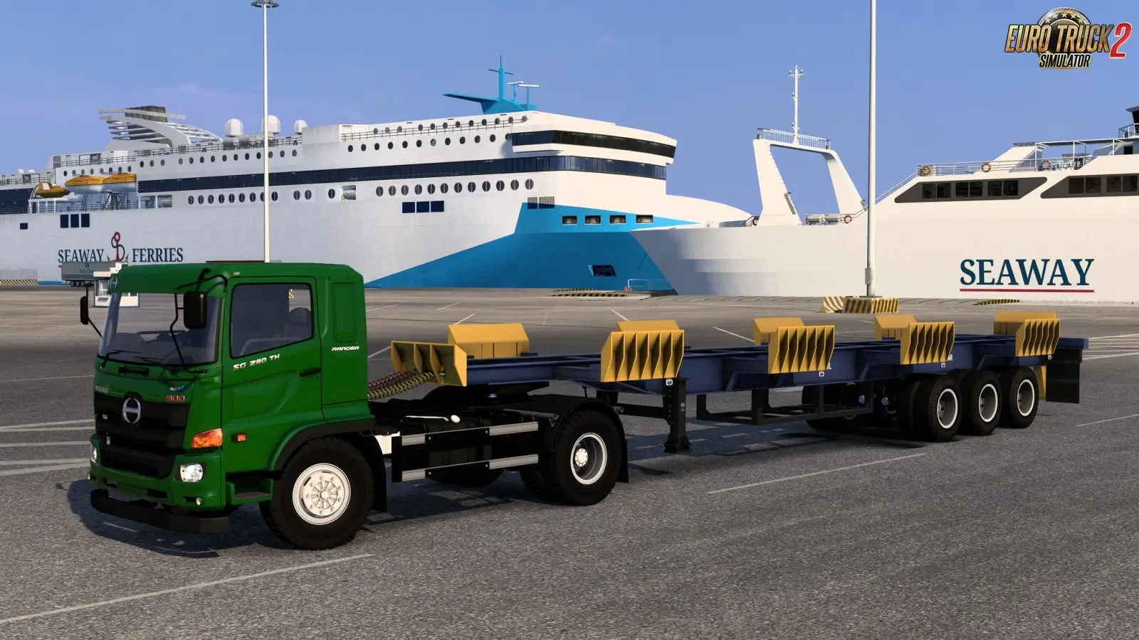 Diamond Port Trailer 45ft v1.0 (1.58.x) for ETS2