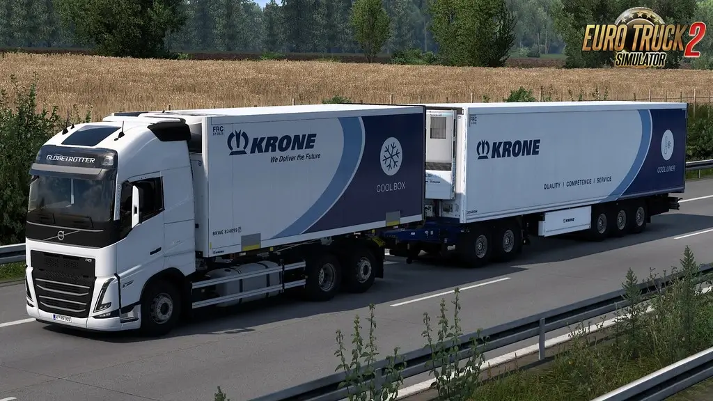 Krone LHV Type 3 Trailer Pack v1.0 (1.59.x) for ETS2