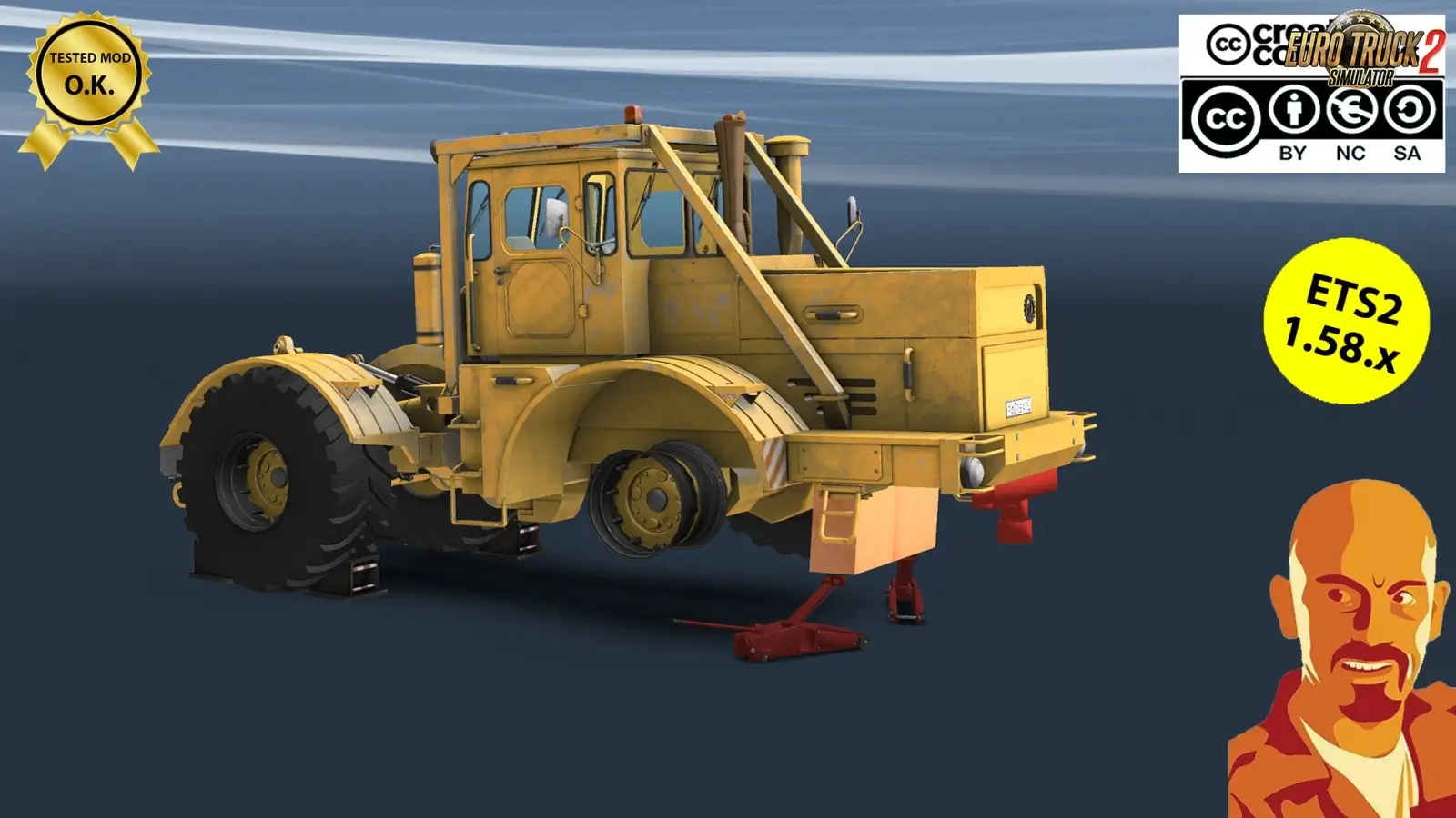 Load Pack for Crane Trucks v2.0 (1.58.x) for ETS2