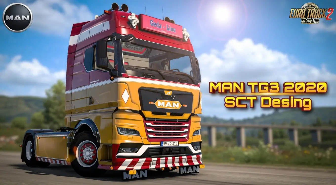 MAN TG3 2020 SCT Desing Truck v1.1 (1.58.x) for ETS2