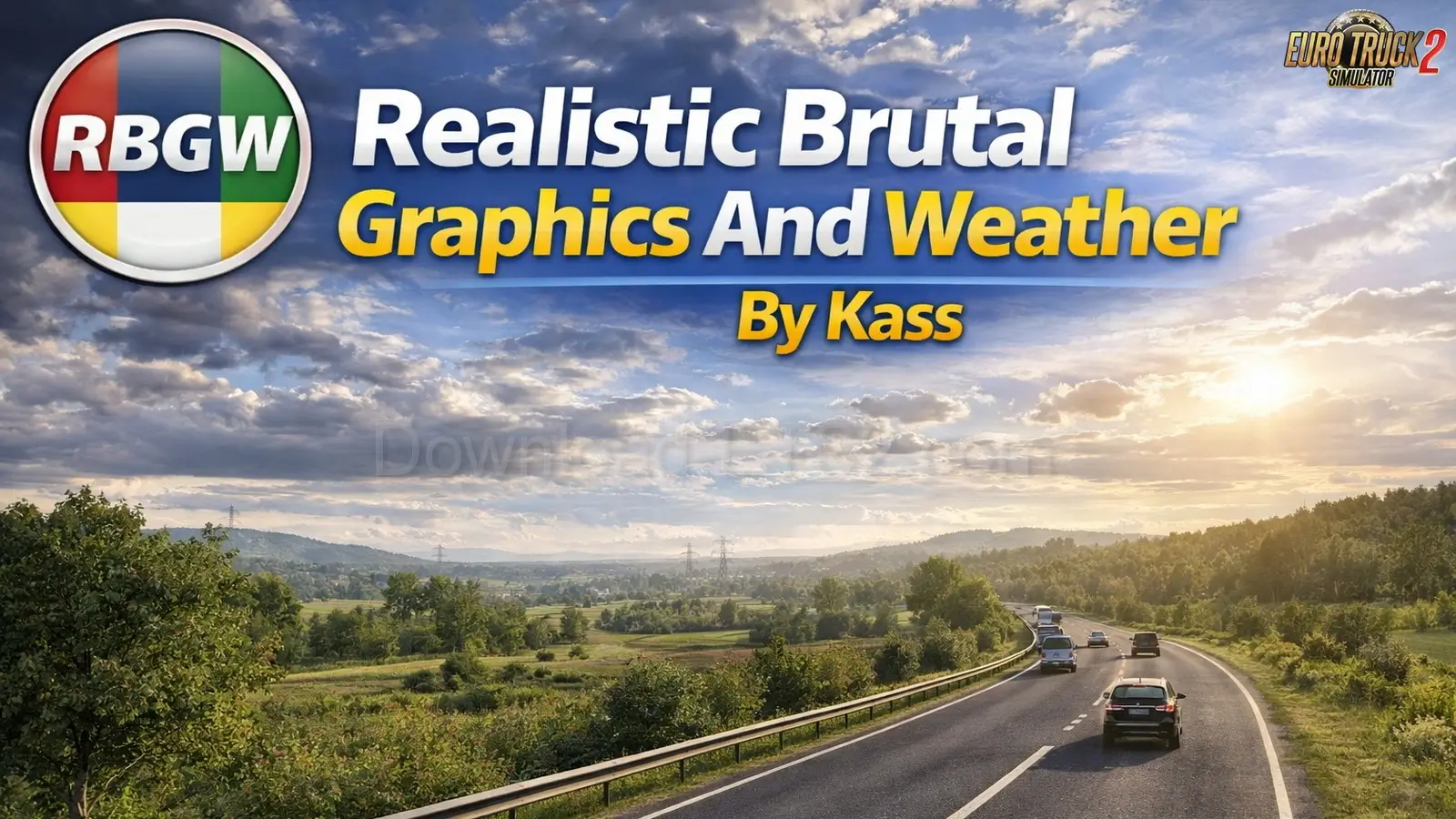 Realistic Brutal Weather v13.5 by Kass (1.59.x) for ETS2