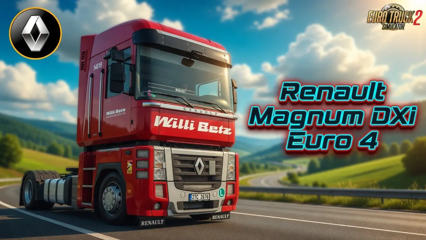 Renault Magnum DXi Euro 4 Truck v9.0 (1.59.x) for ETS2