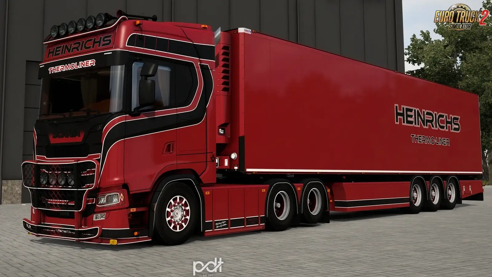 Scania S650 Heinrichs Thermoliner + Trailer v6.0 (1.58.x)