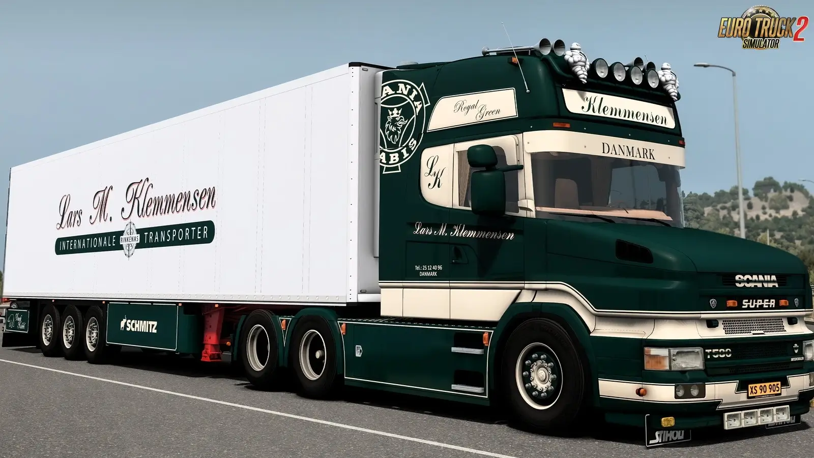 Scania T580 Klemmensen Edition v9.0 (1.58.x) for ETS2