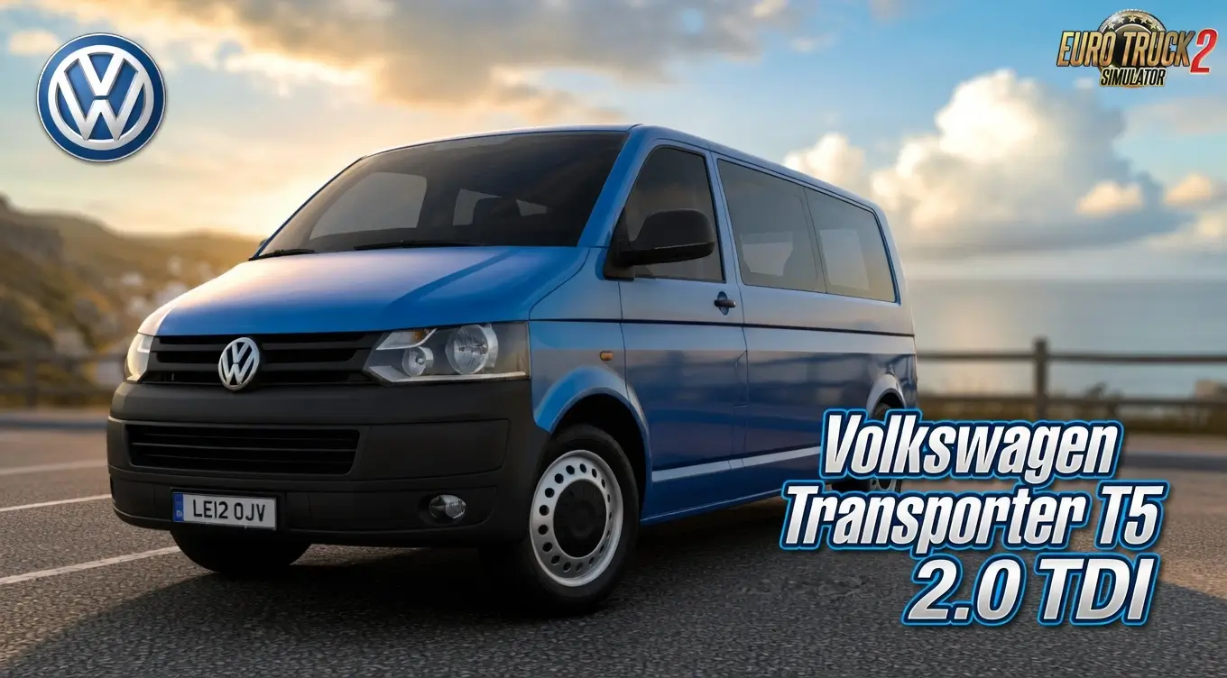 Volkswagen Transporter T5 2.0 TDI v1.0 (1.58.x) for ETS2