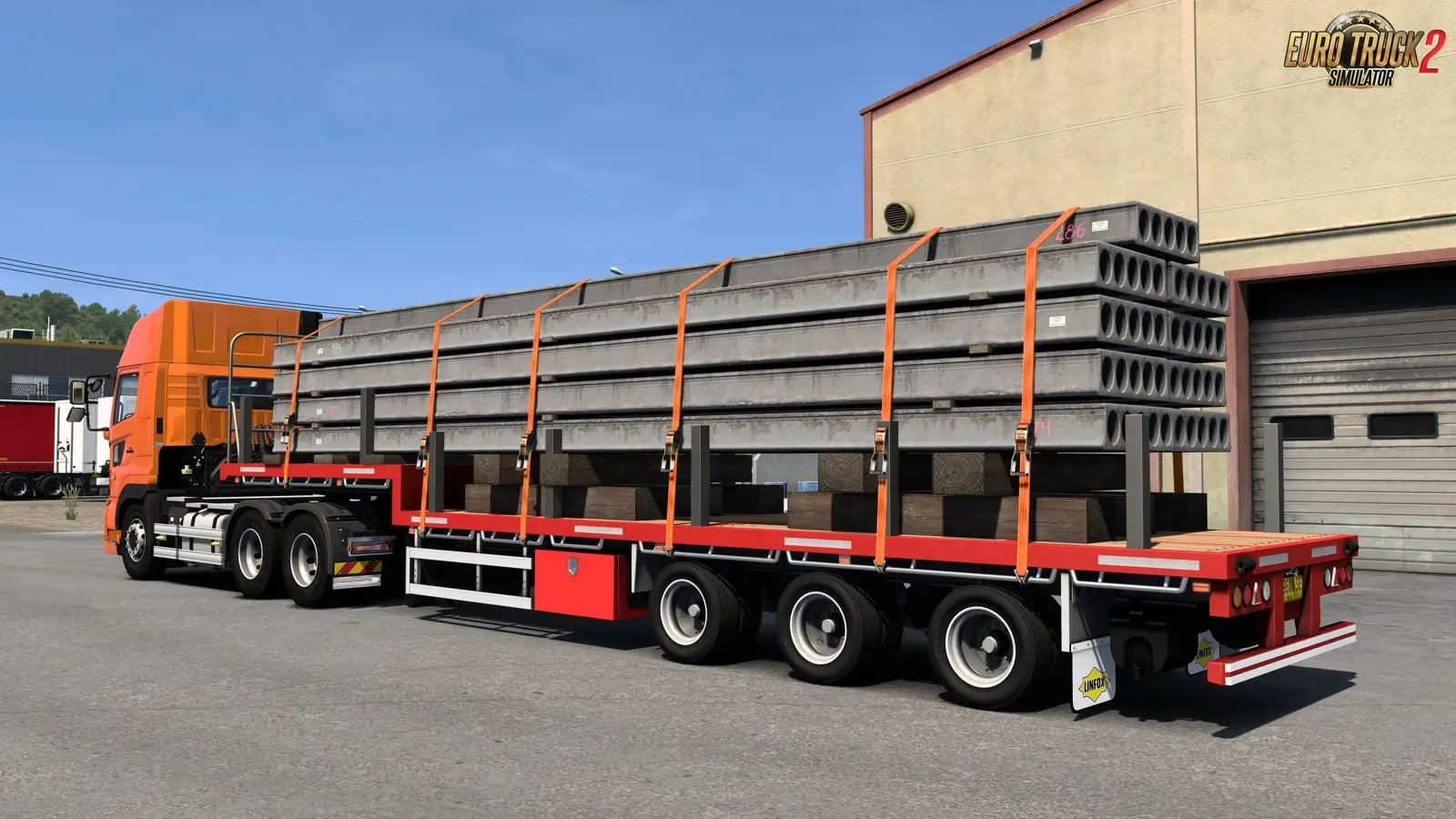 WIKA Curtainsider 40ft Trailer v1.0 (1.58.x) for ETS2