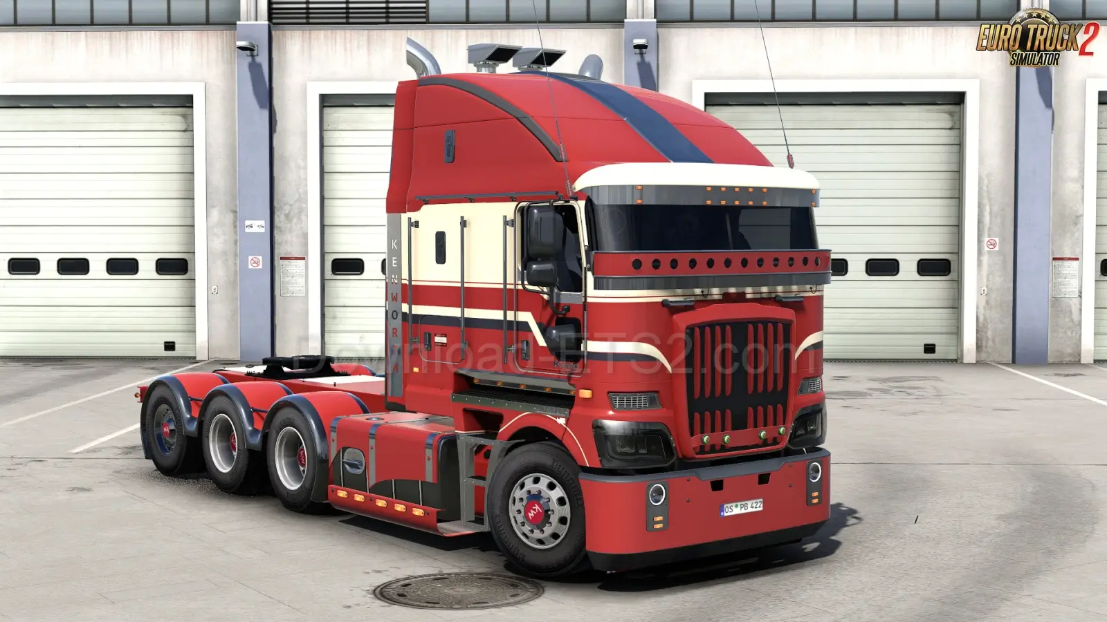 Kenworth K220 Truck + Interior v1.1.2 (1.58.x) for ETS2