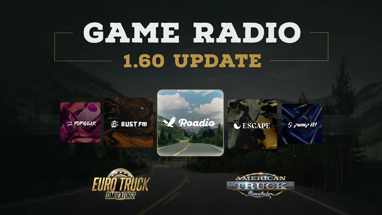 ATS and ETS2 1.60 Update - Game Radio