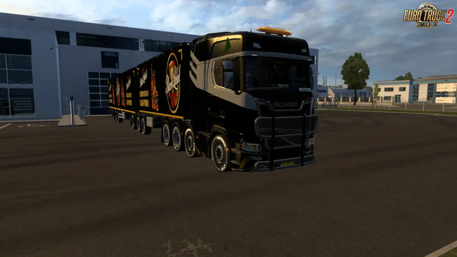 Black Label Paint Job v1.0 (1.58.x) for ETS2