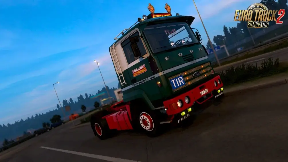 Ford Transcontinental Truck + Interior v2.2 (1.58.x) for ETS2